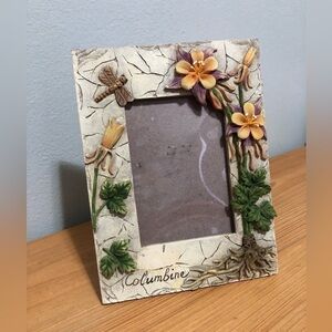Floral picture frame